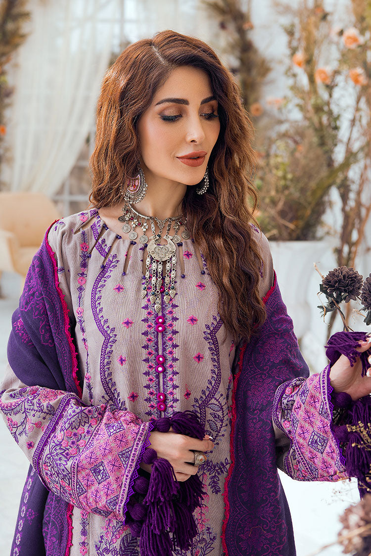 Musavir Embroidered Khaddar Collection Vol 2  -  EY-K3-2-04  -  3PC-Unstitched