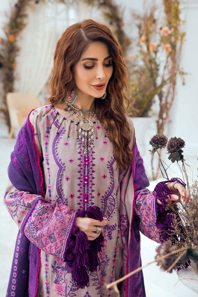 Musavir Embroidered Khaddar Collection Vol 2  -  EY-K3-2-04  -  3PC-Unstitched