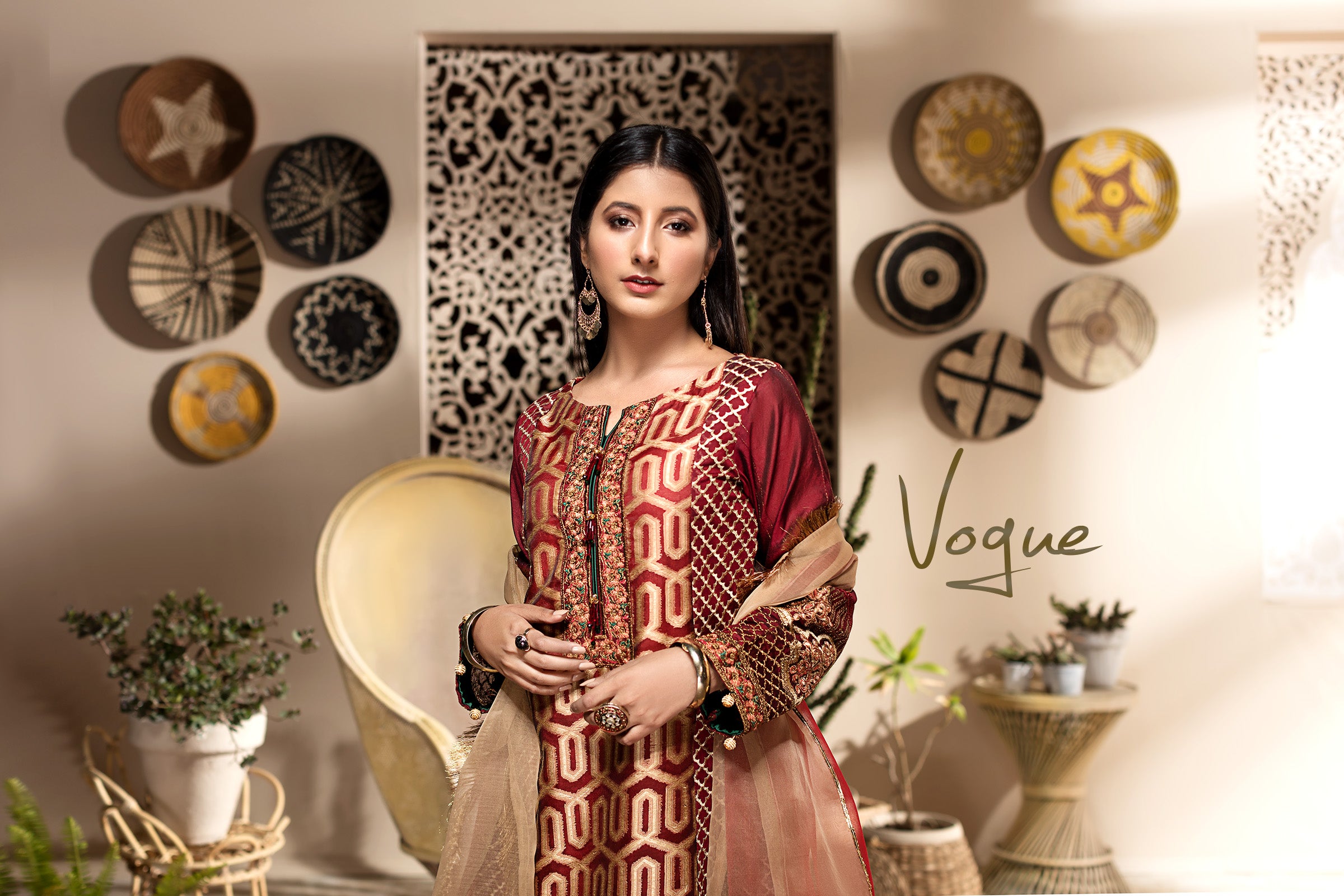 3-PC Stitched Jacquard Suit