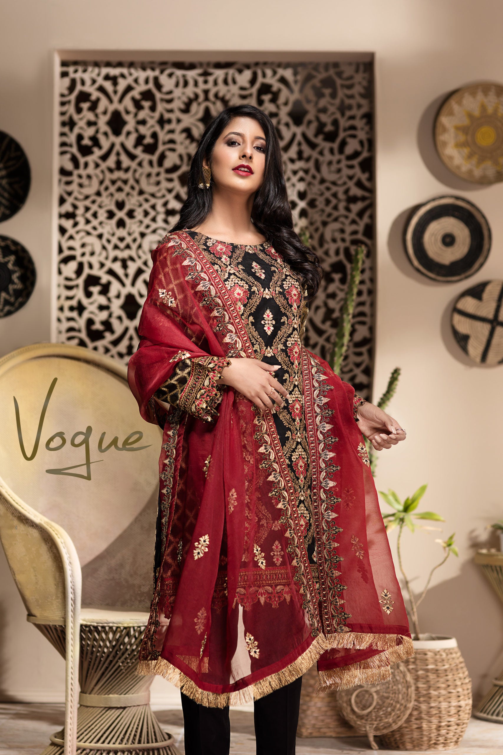 3-PC Stitched Jacquard Suit