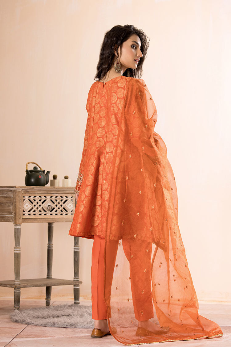 3-PC Stitched Jacquard Suit