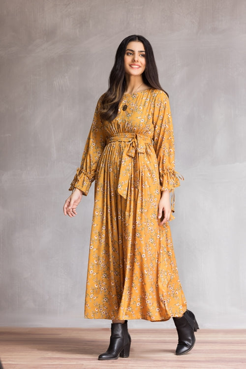 Western Georgette Dress