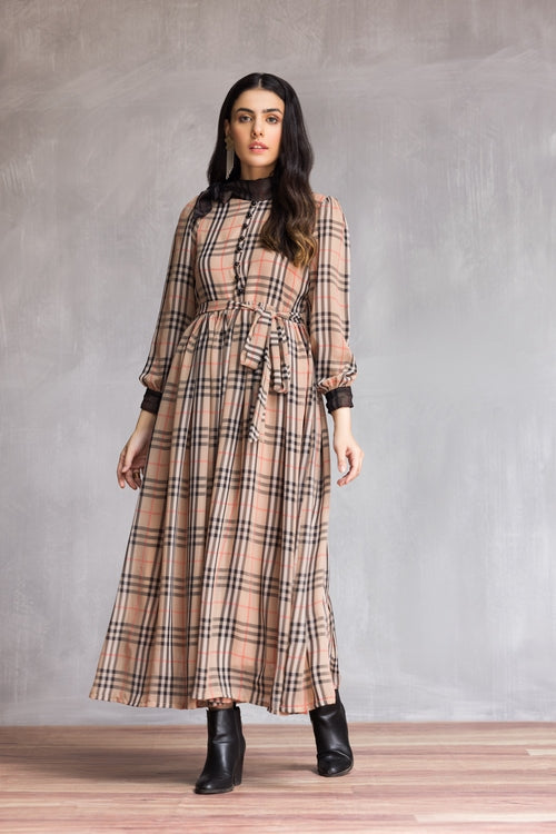 Western Georgette Dress