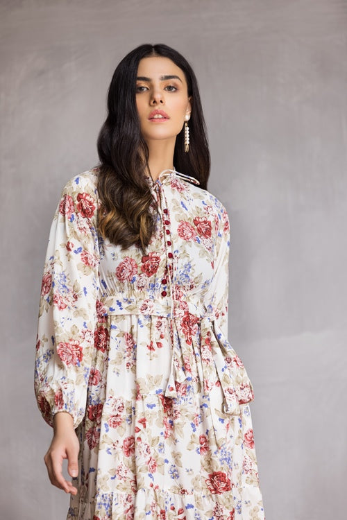 Western Georgette Dress