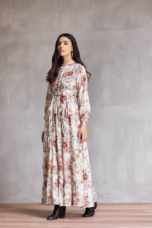 Western Georgette Dress