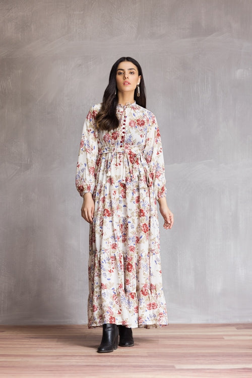 Western Georgette Dress