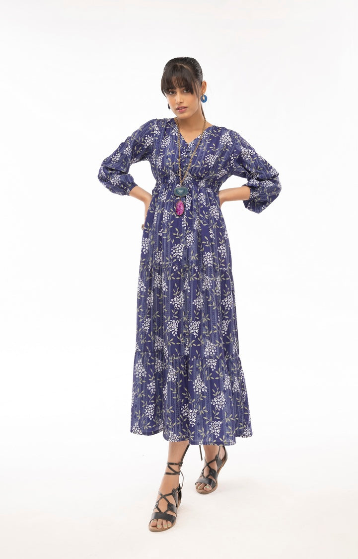 Western Georgette Dress