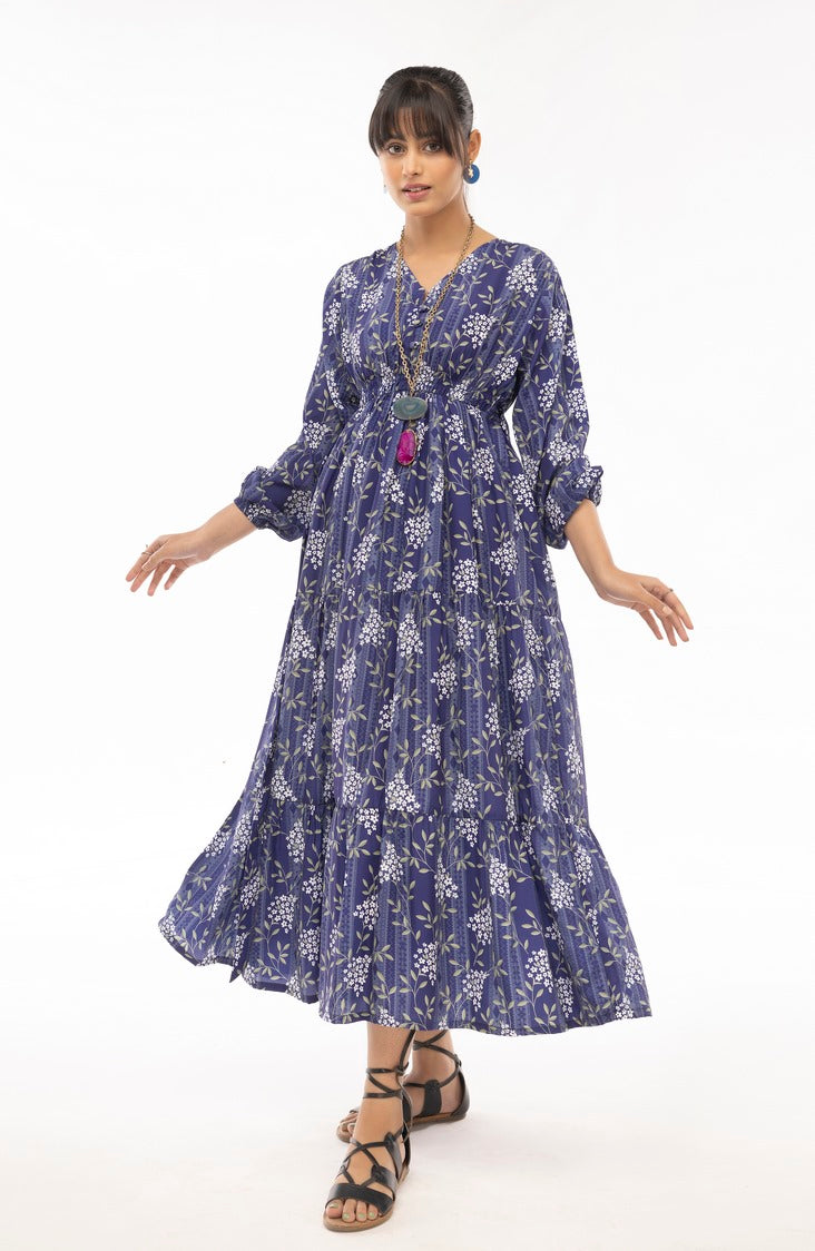 Western Georgette Dress