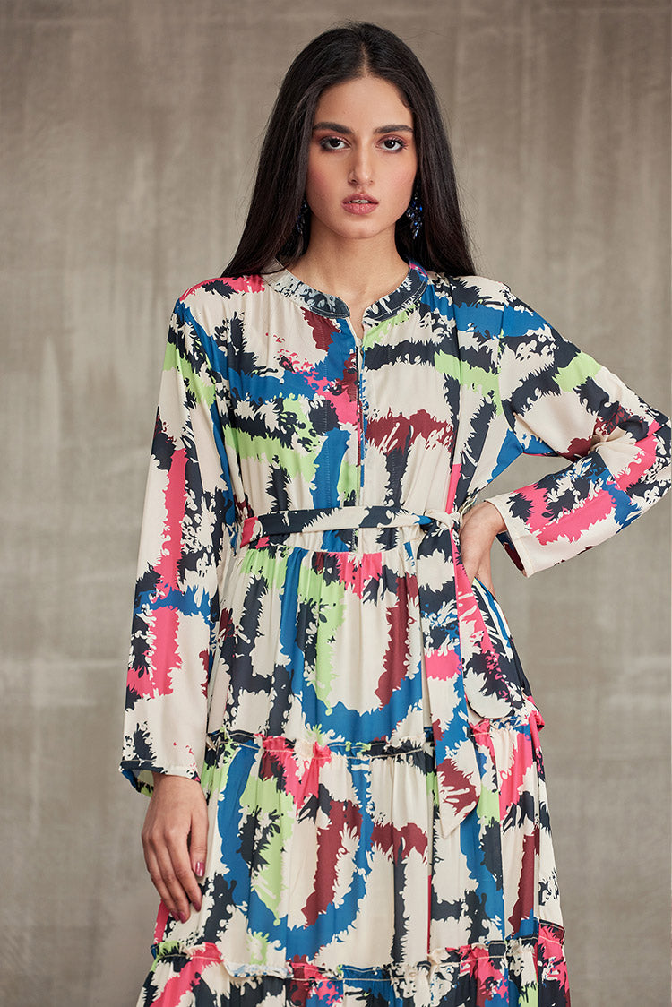 Western Georgette Dress