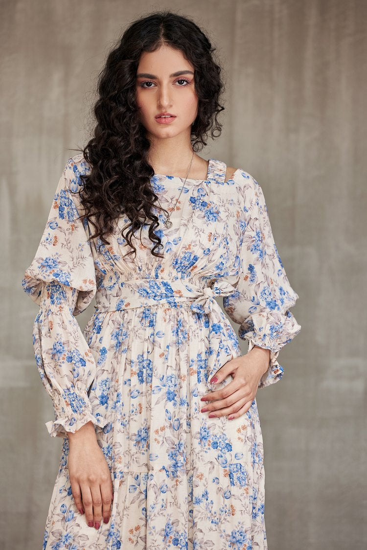 Western Georgette Dress