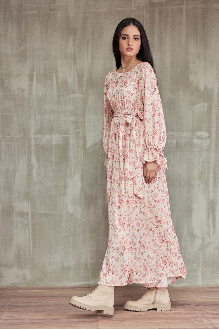 Western Georgette Dress