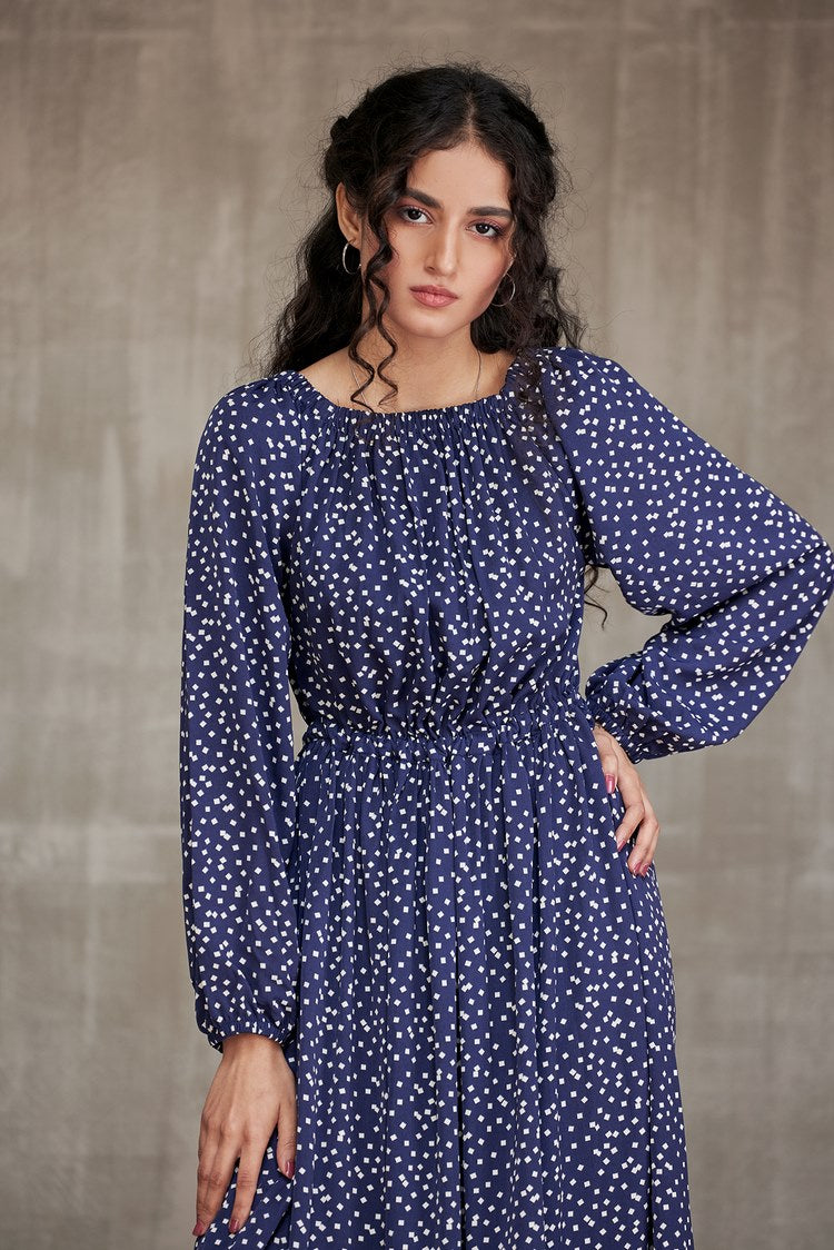 Western Georgette Dress