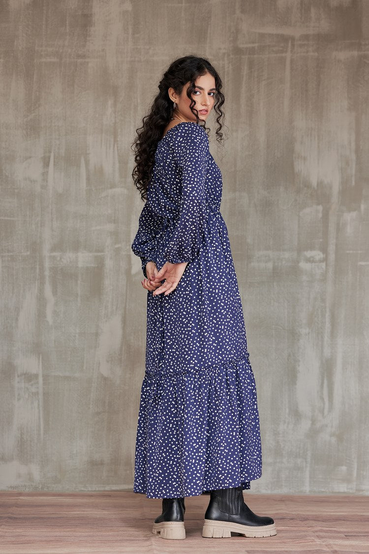 Western Georgette Dress