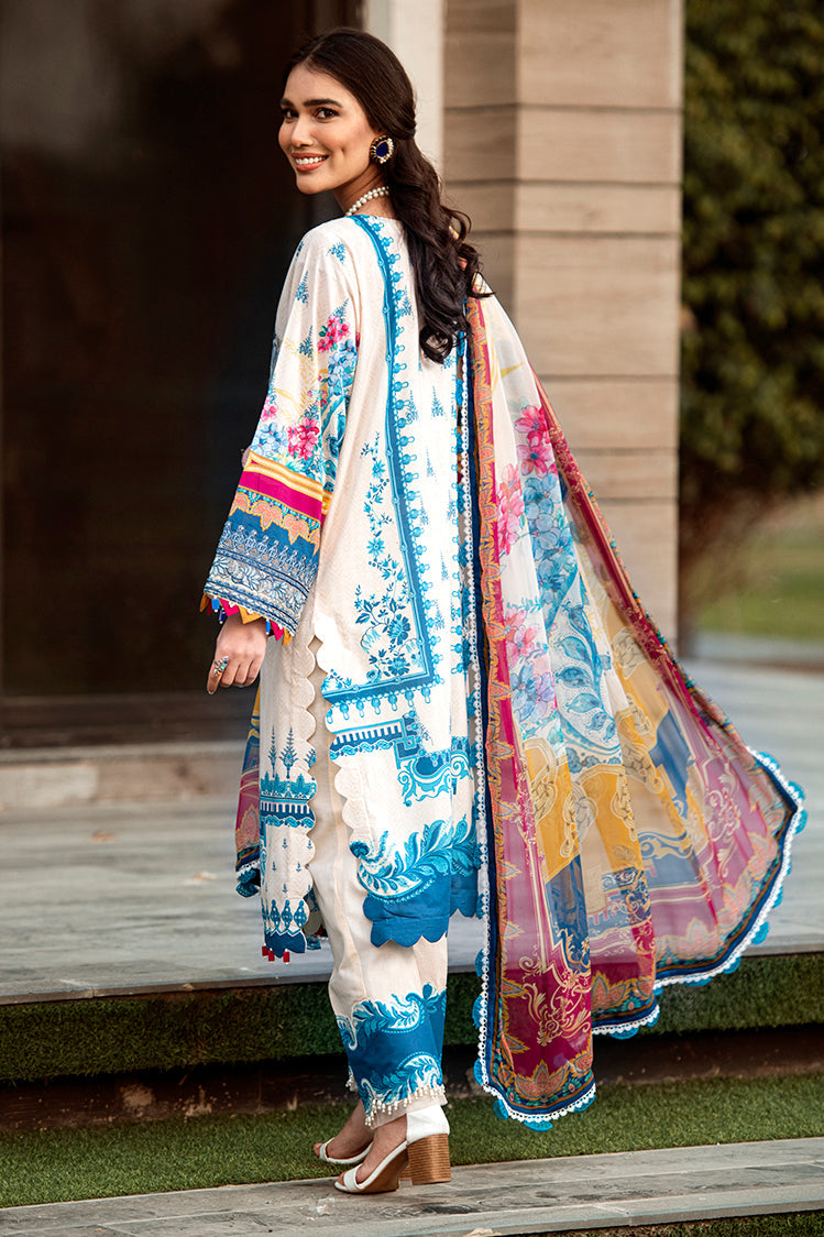 3-PC Unstitched Digital Printed Lawn Suit