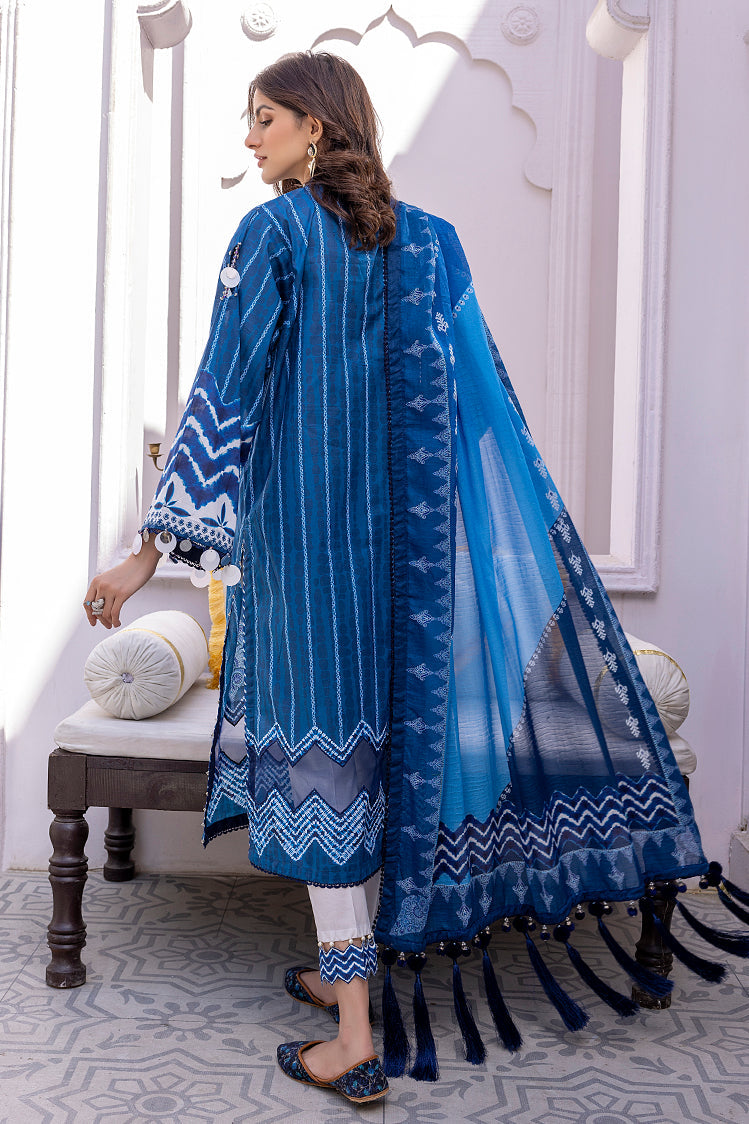 3-PC Unstitched Digital Printed Lawn Suit