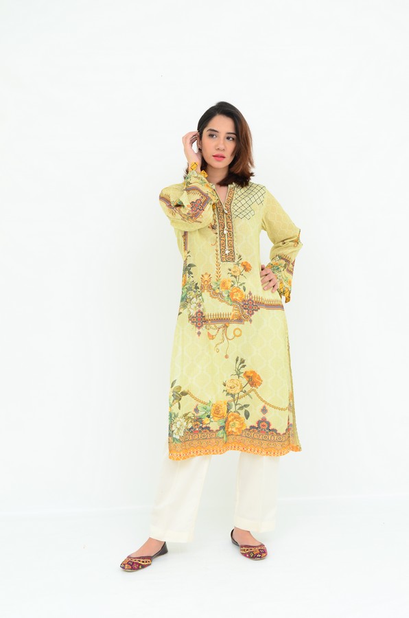 S20-18A - Shirt Pcs For Women's in Pakistan