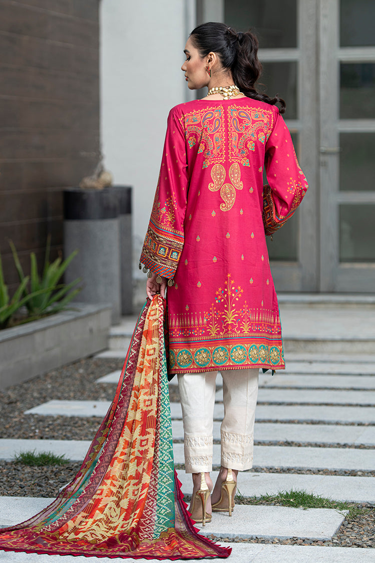 3-PC Unstitched Digital Printed Lawn Suit