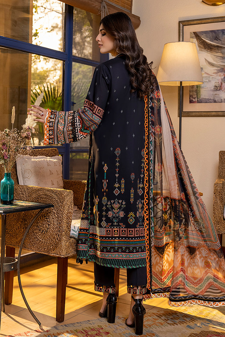 3-PC Unstitched Digital Printed Lawn Suit