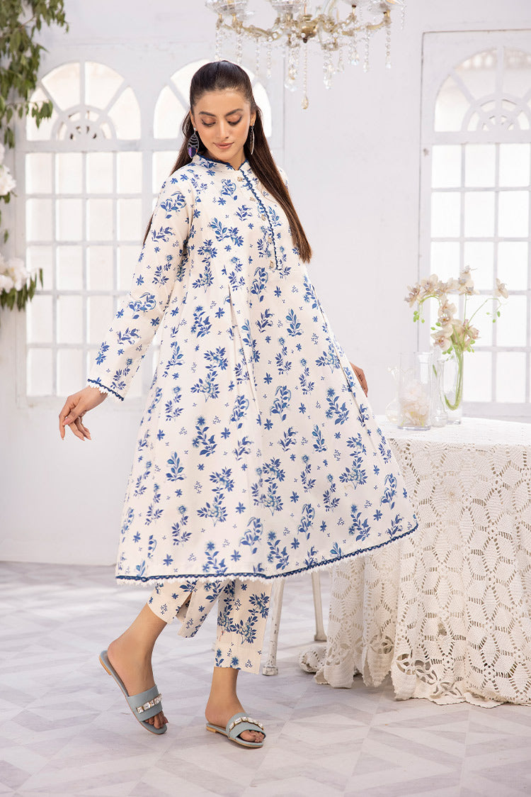 2-PC Unstitched Digital Printed Lawn Suit