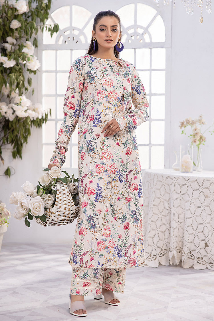 2-PC Unstitched Digital Printed Lawn Suit