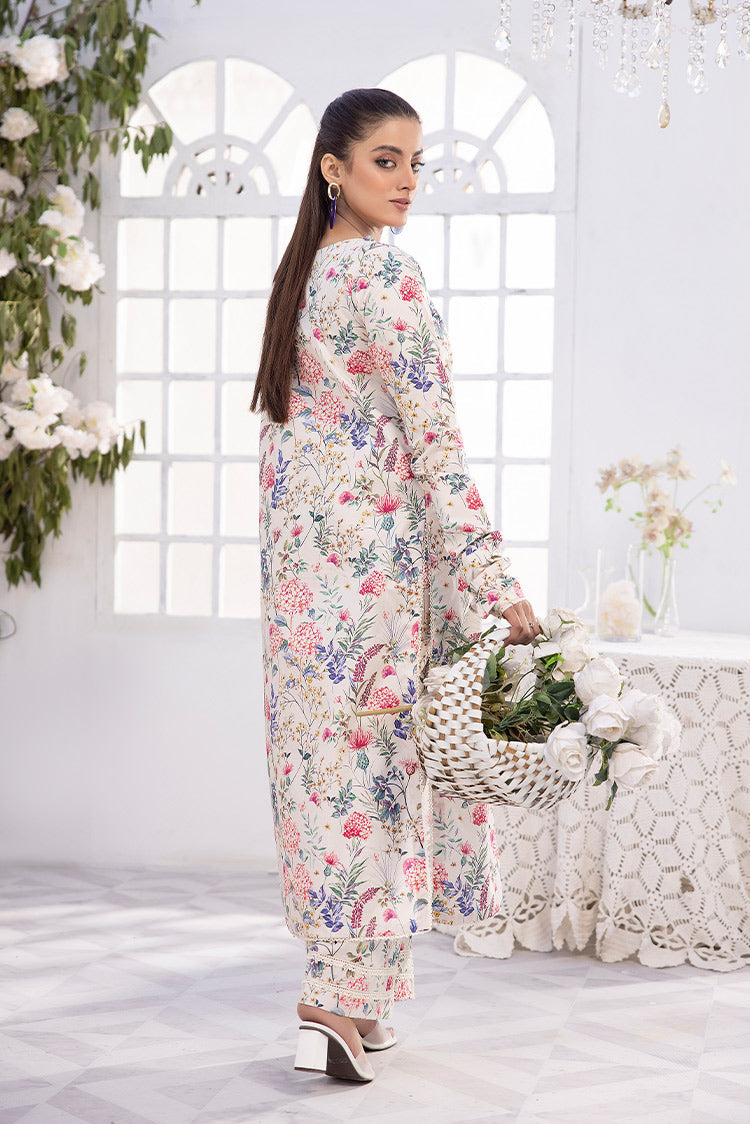 2-PC Unstitched Digital Printed Lawn Suit