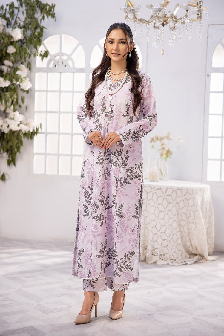 2-PC Unstitched Digital Printed Lawn Suit