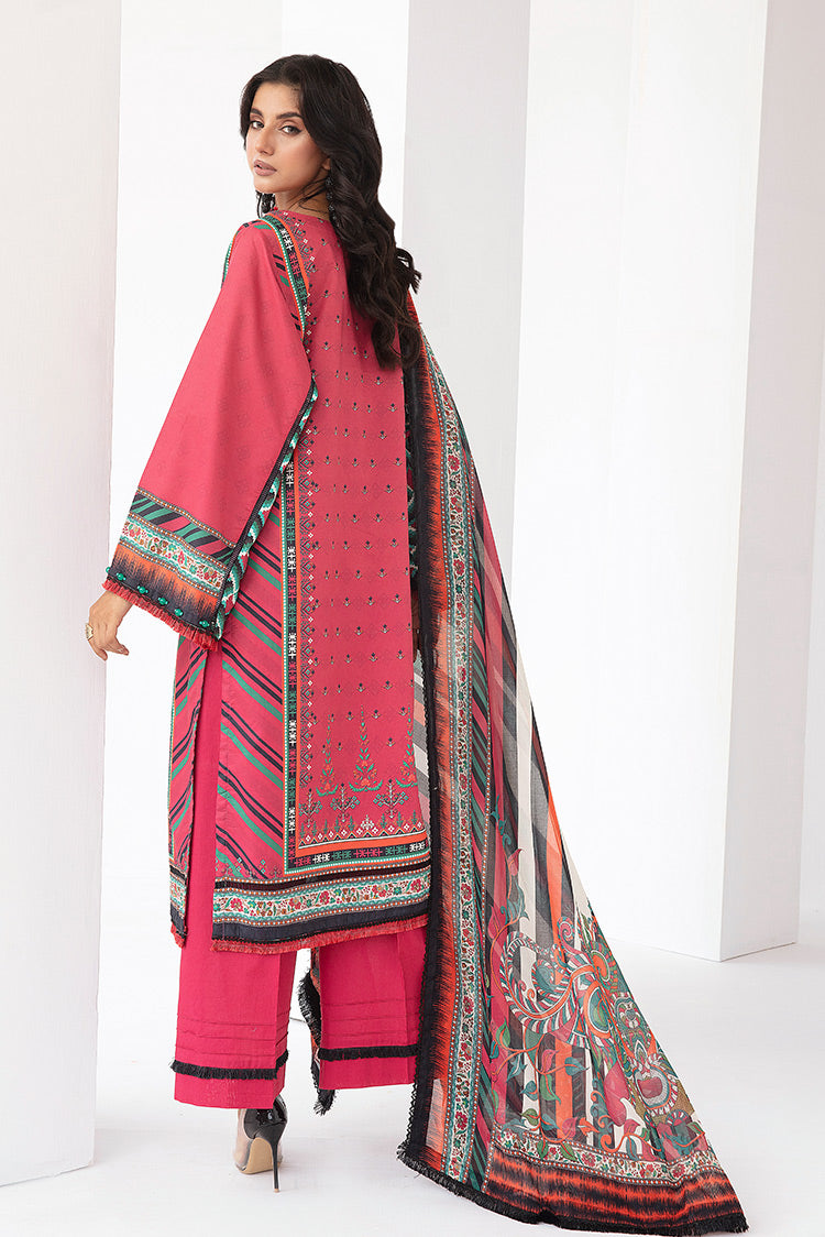 3-PC Unstitched Digital Printed Lawn Suit