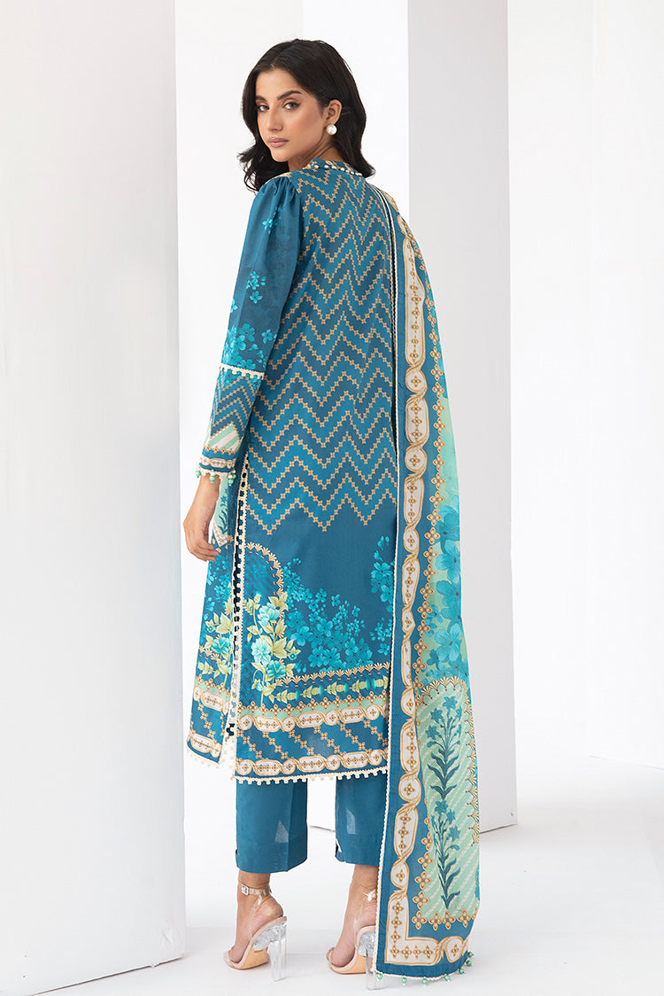 3-PC Unstitched Digital Printed Lawn Suit