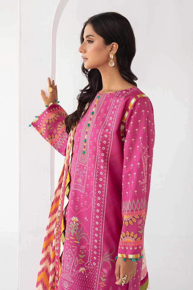 3-PC Unstitched Digital Printed Lawn Suit