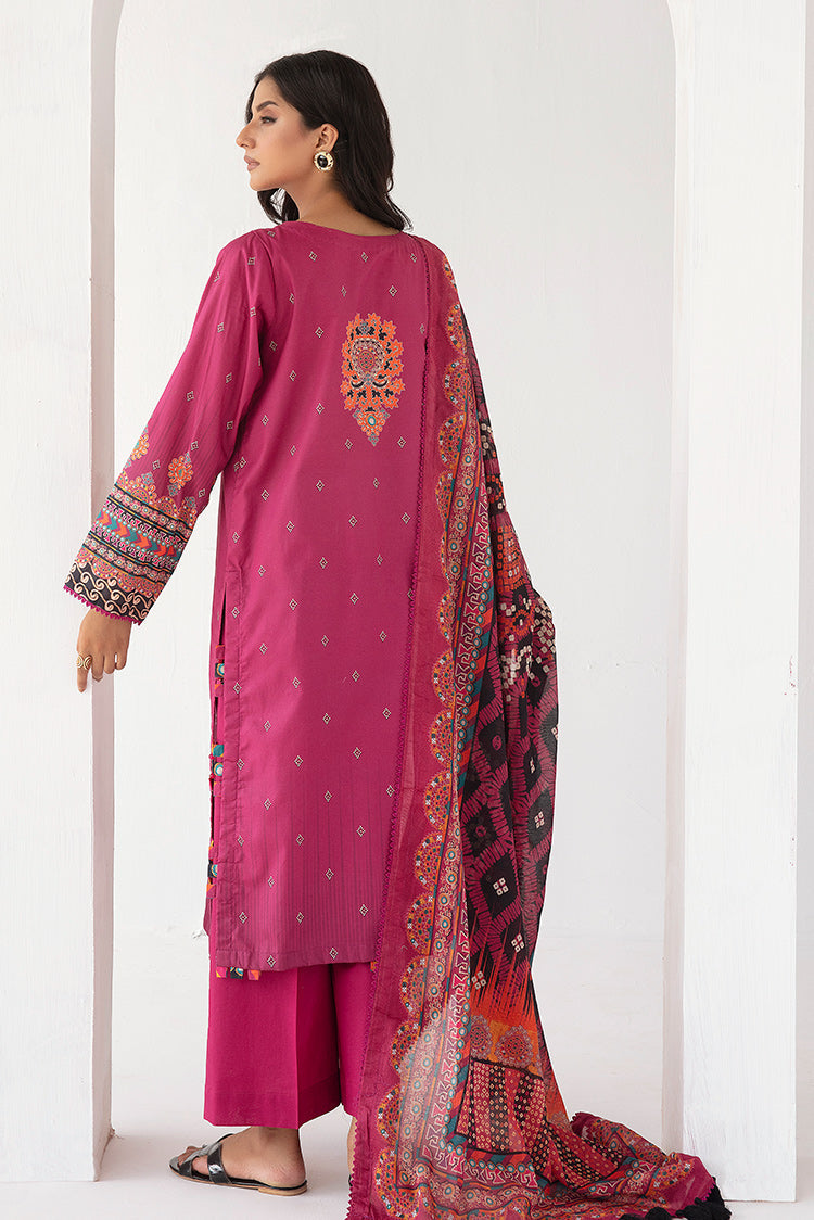 3-PC Unstitched Digital Printed Lawn Suit