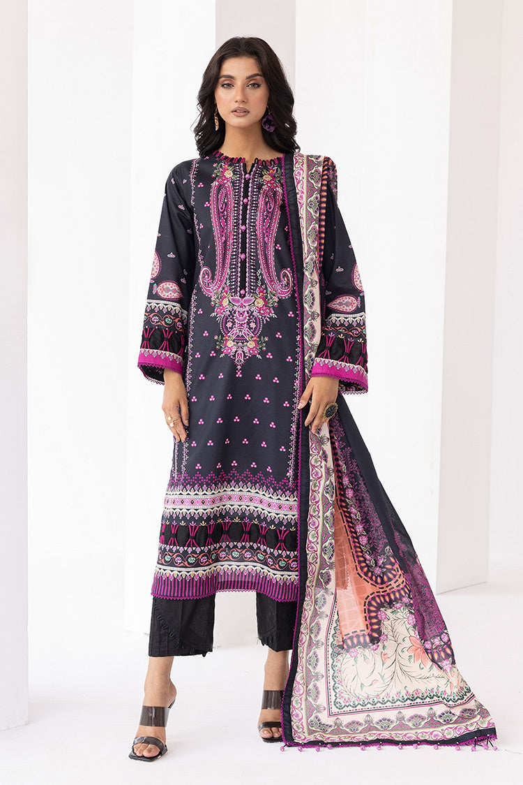 3-PC Unstitched Digital Printed Lawn Suit