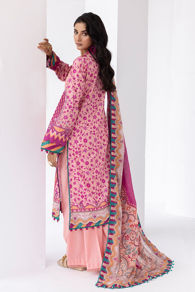 3-PC Unstitched Digital Printed Lawn Suit