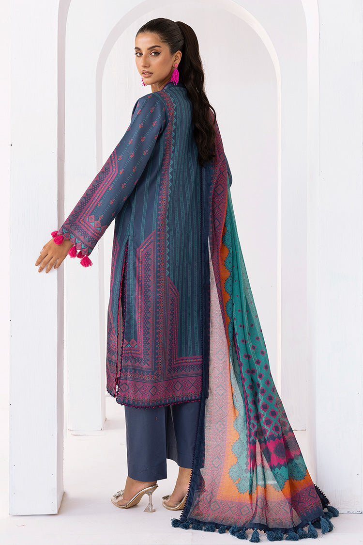 3-PC Unstitched Digital Printed Lawn Suit