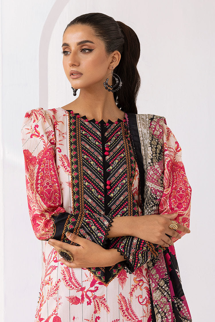 3-PC Unstitched Digital Printed Lawn Suit