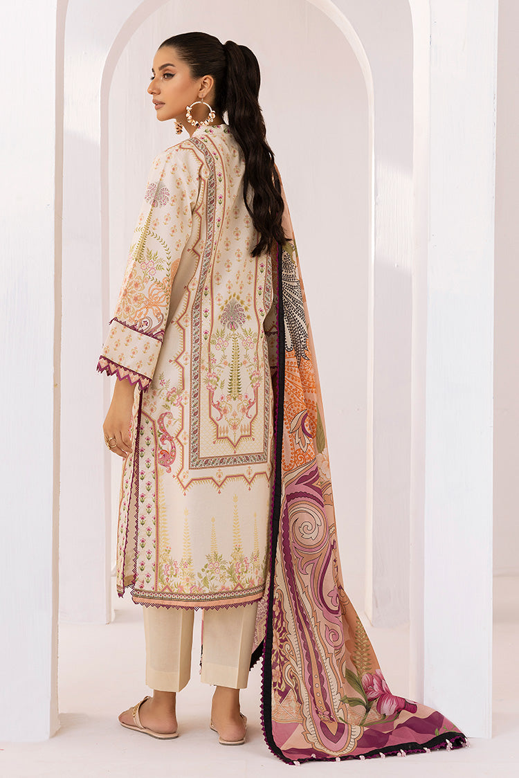 3-PC Unstitched Digital Printed Lawn Suit