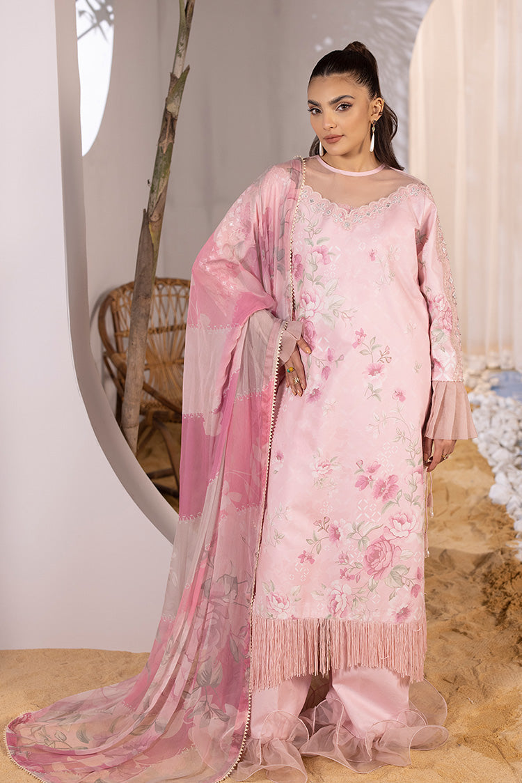 3-PC Unstitched Digital Printed Lawn Suit