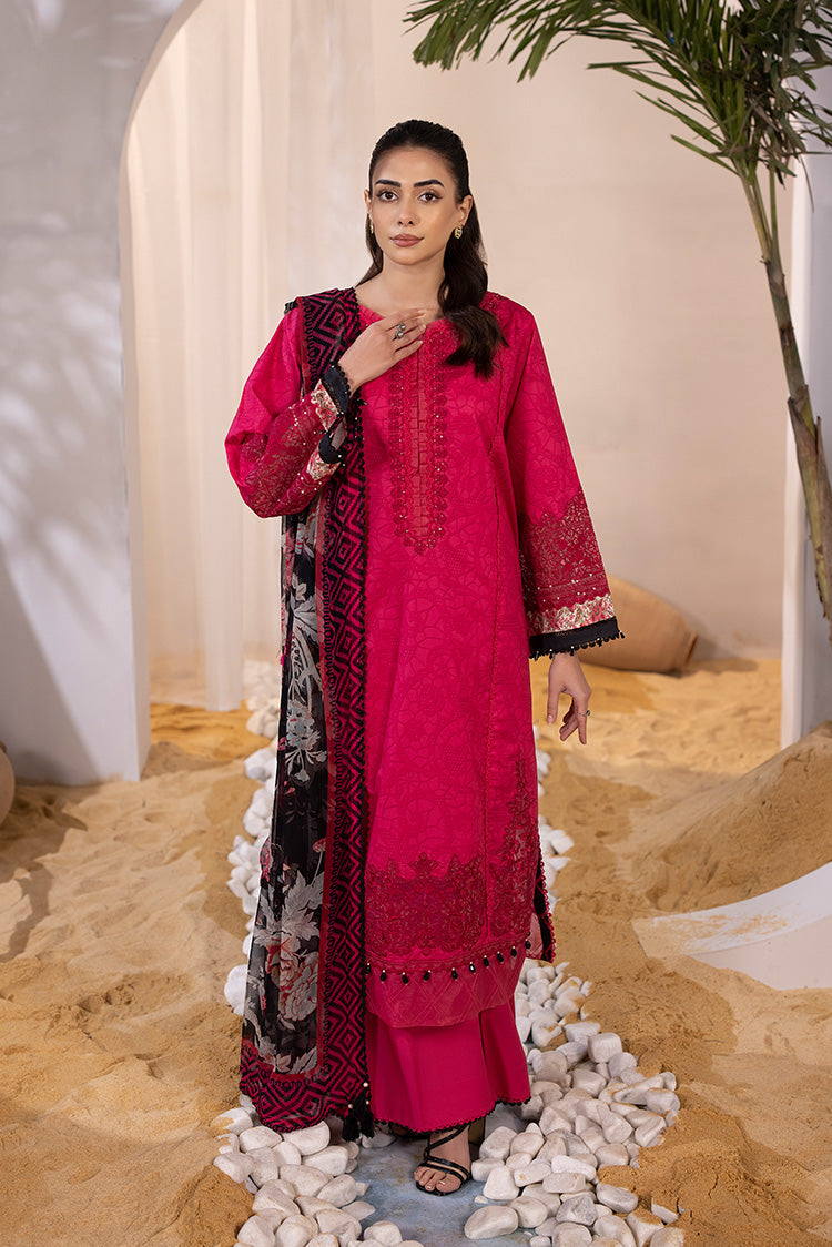 3-PC Unstitched Digital Printed Lawn Suit