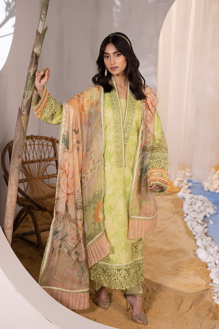 3-PC Unstitched Digital Printed Lawn Suit