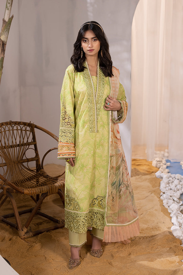 3-PC Unstitched Digital Printed Lawn Suit