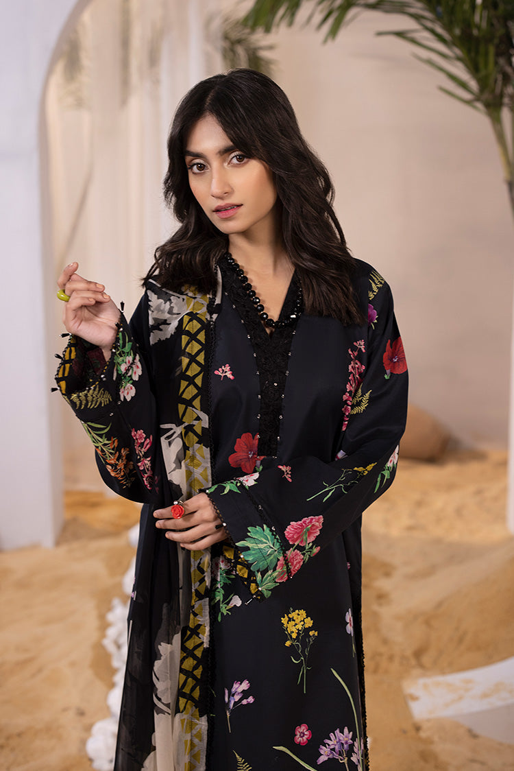 3-PC Unstitched Digital Printed Lawn Suit