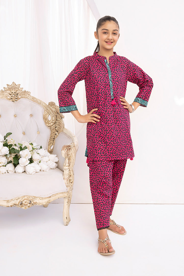 2-PC Stitched Printed Lawn Suit