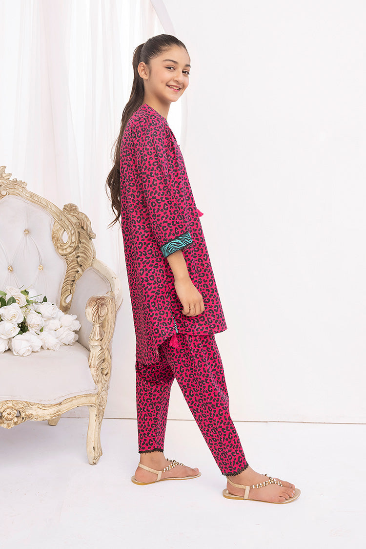 2-PC Stitched Printed Lawn Suit