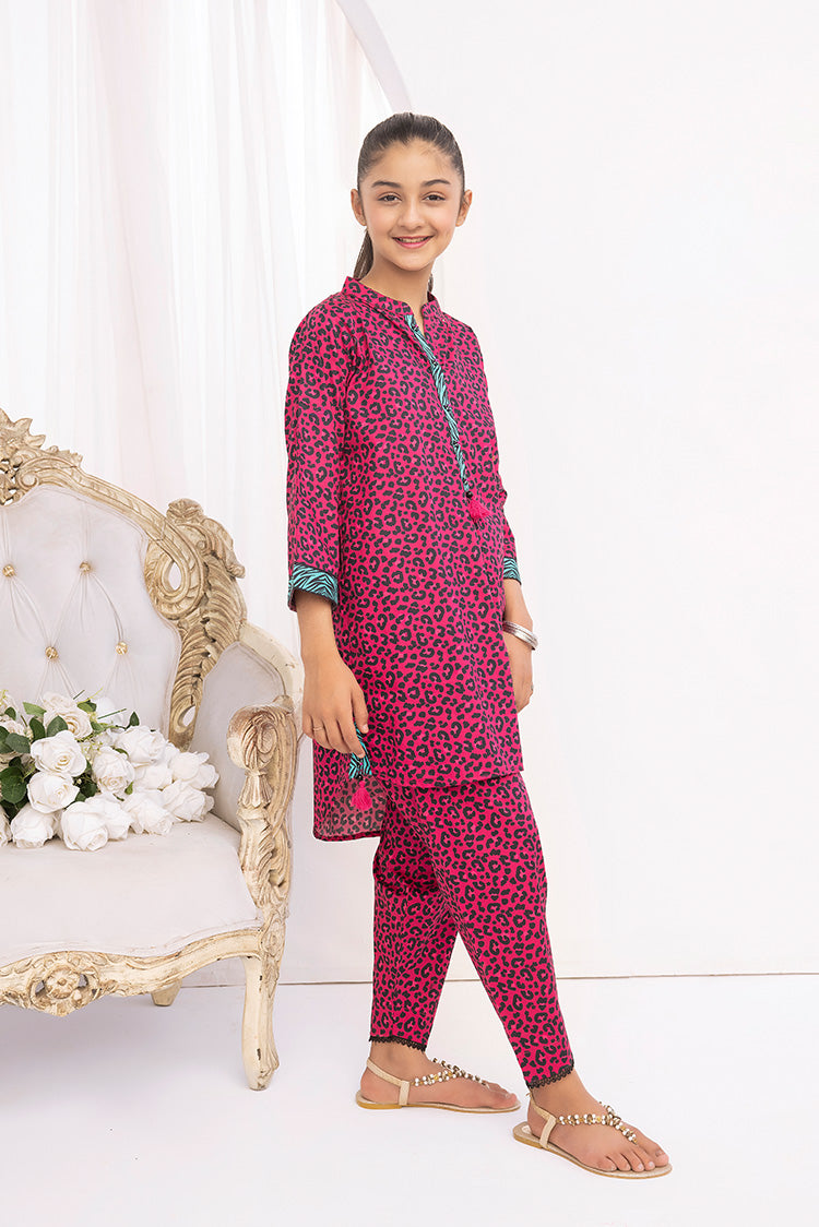 2-PC Stitched Printed Lawn Suit