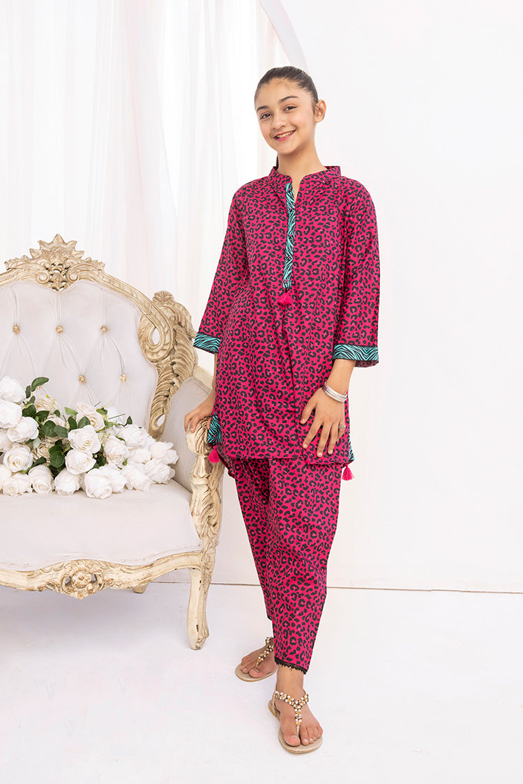 2-PC Stitched Printed Lawn Suit