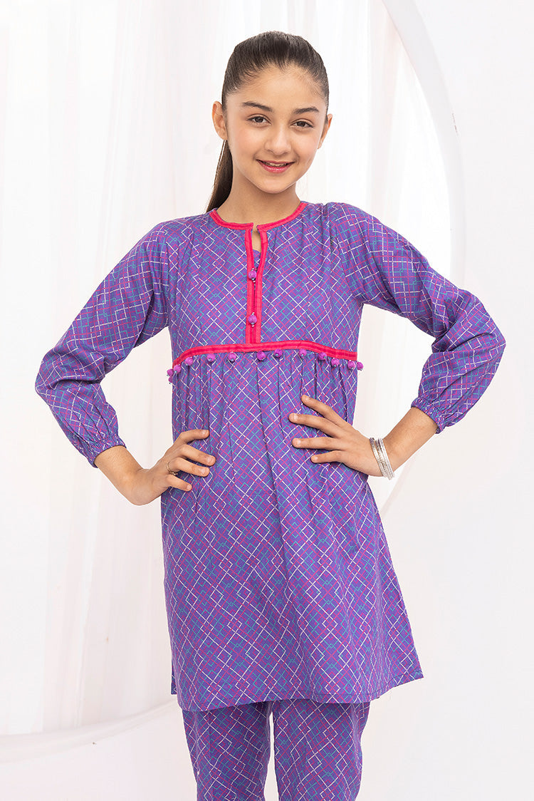 2-PC Stitched Printed Lawn Suit