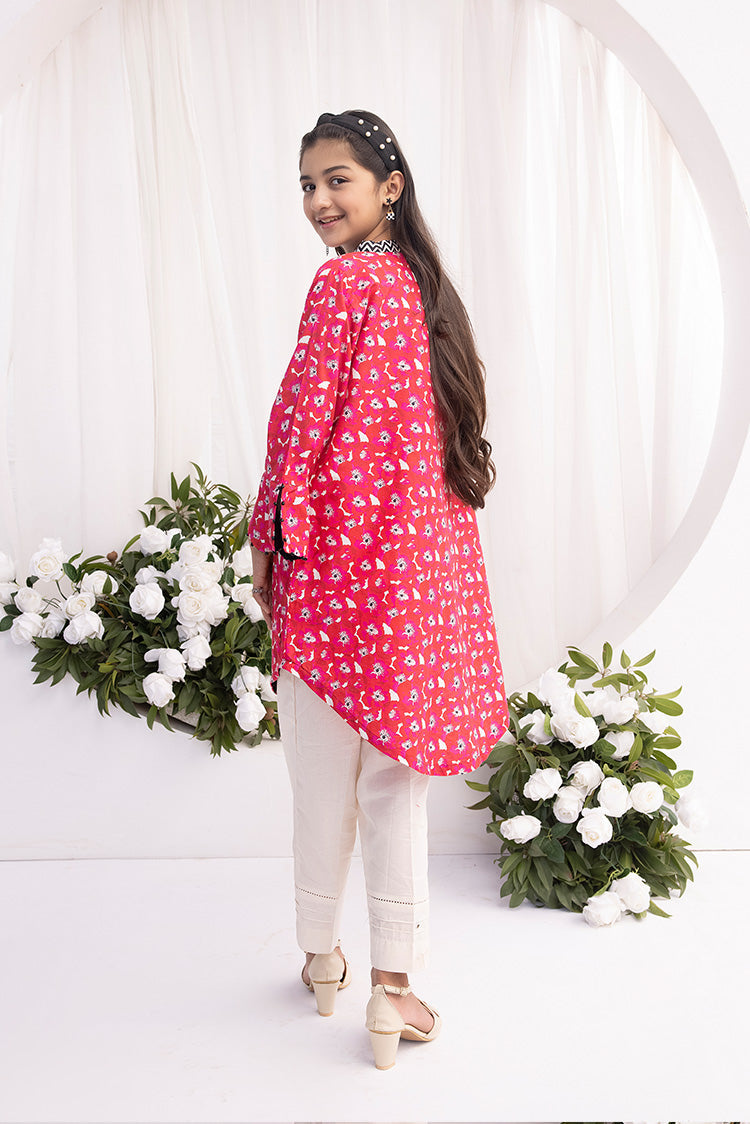 1-PC Stitched Printed Lawn Kurta