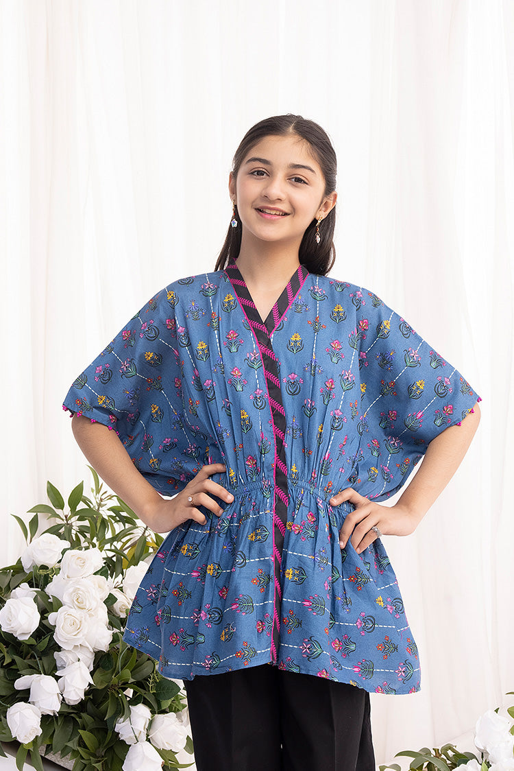 1-PC Stitched Printed Lawn Kurta