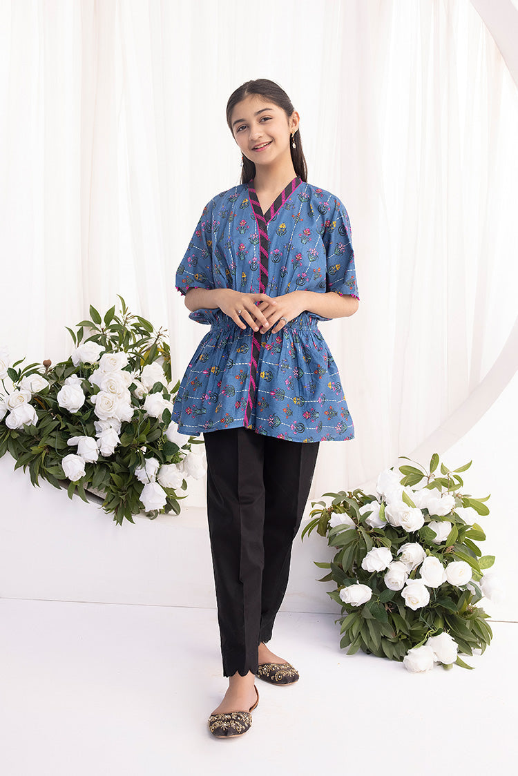 1-PC Stitched Printed Lawn Kurta