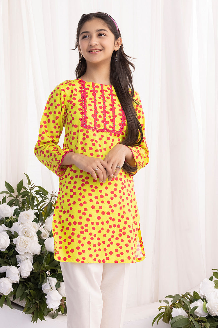 1-PC Stitched Printed Lawn Kurta