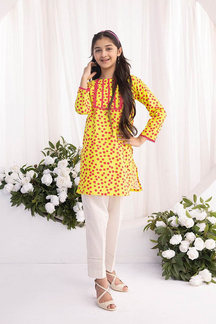 1-PC Stitched Printed Lawn Kurta